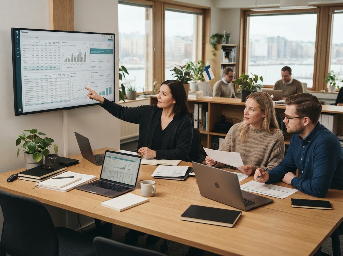 Tiliämos analyysijärjestelmän näkymä ja mallinnuksen rakenne